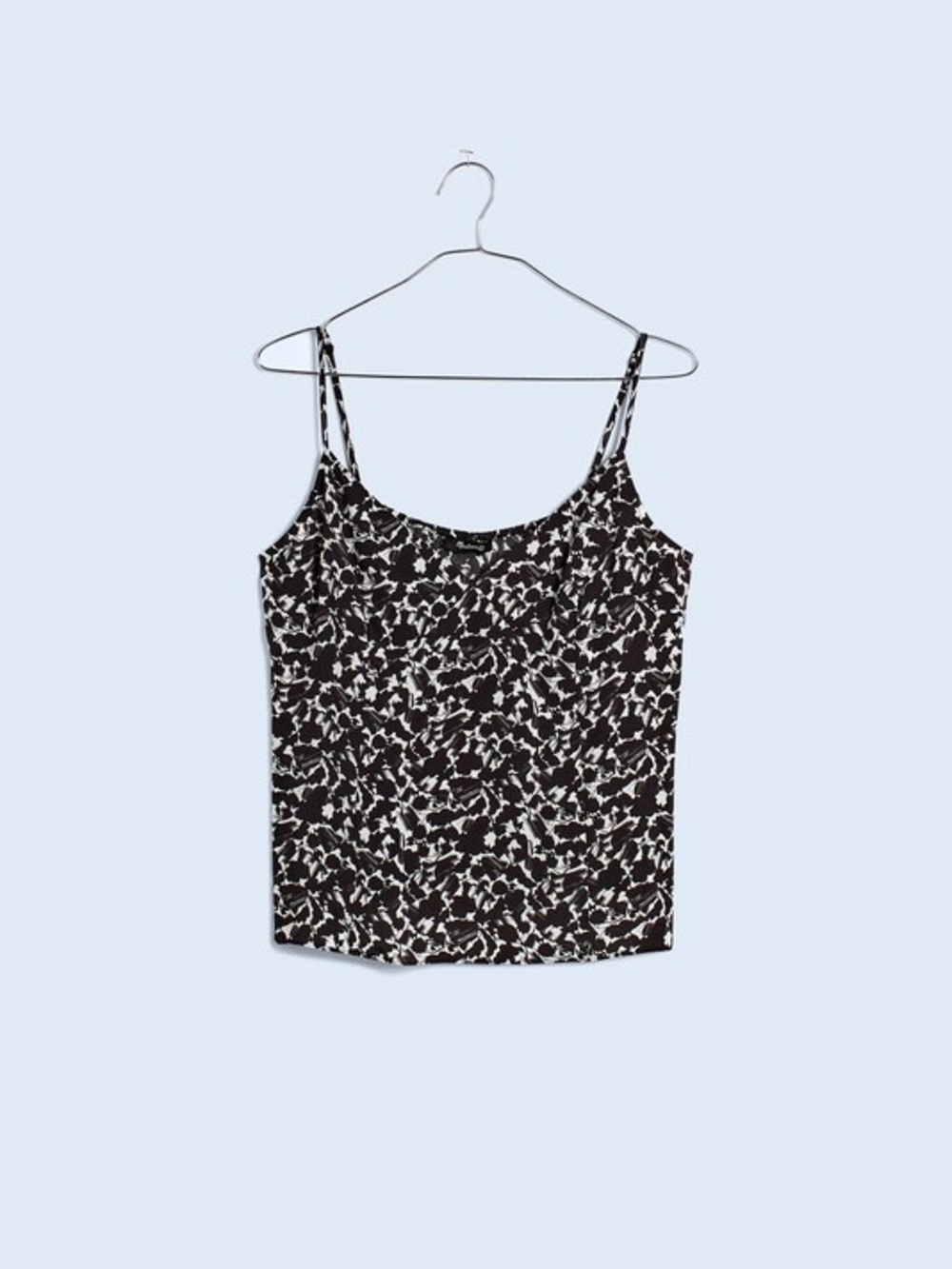 V-Neck Cami in Floral Crepe